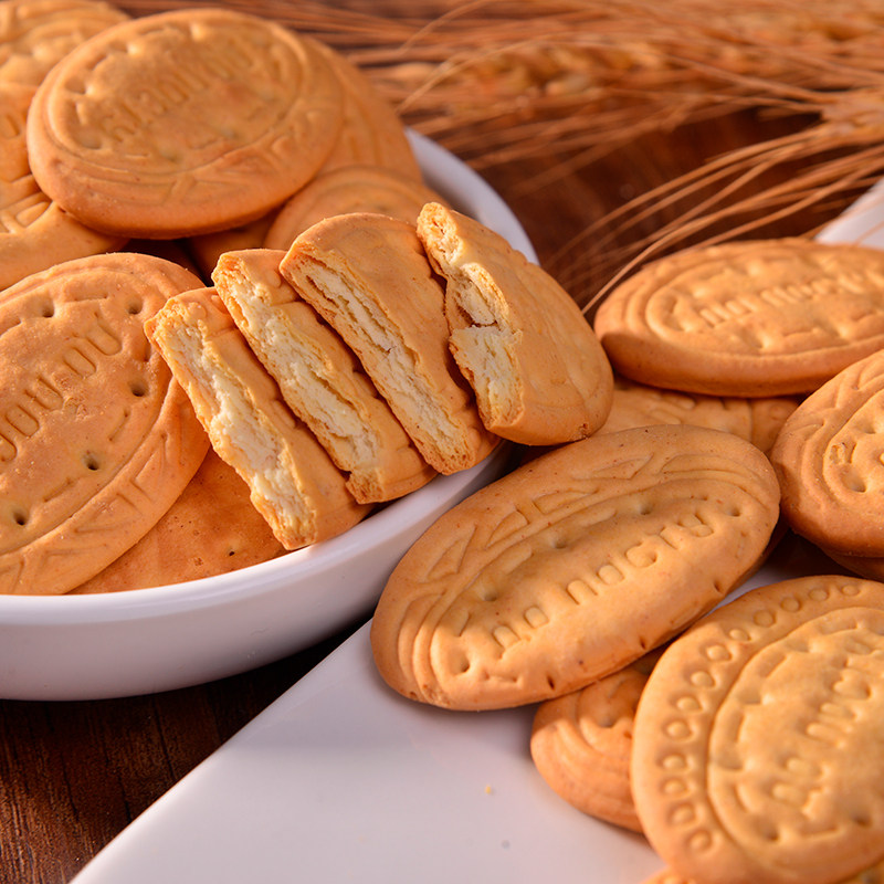 进口法丝原味食品全麦早餐饼干饱腹代餐零食饼干