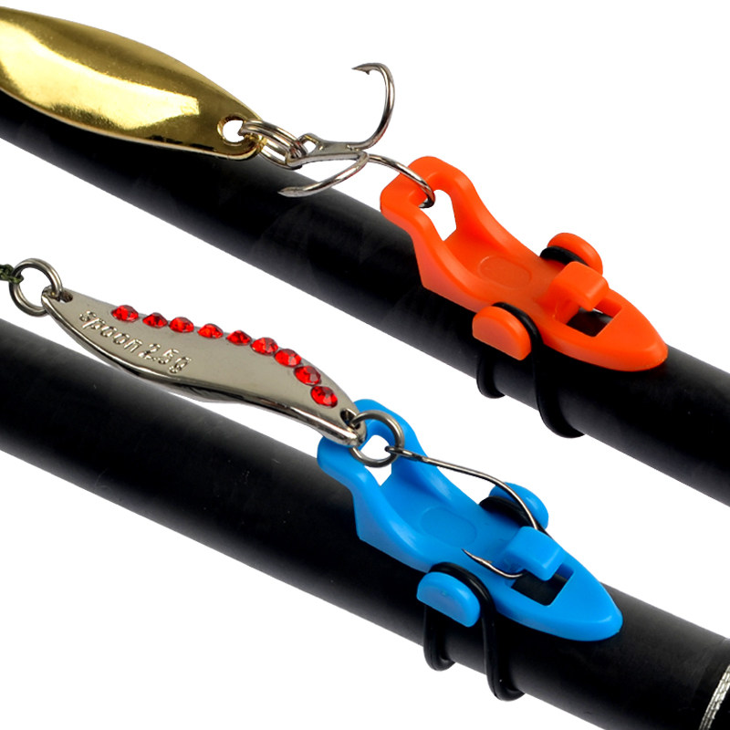 TRESZ新品路亚竿挂饵器车型挂钩专用矶钓海钓快速挂钩器渔具用品