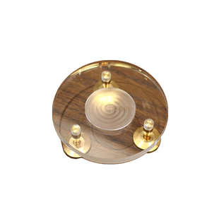 适用于Apple/苹果HomePod mini音响支架音箱桌面底座黄铜脚钉避震