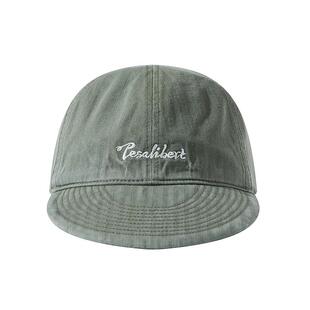 Resalibert 日产超长绒棉人字纹水洗做旧机修帽