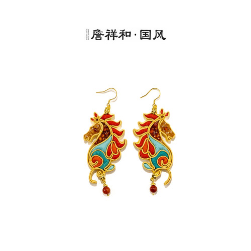『盘扣饰品』詹祥和·非遗手工盘扣耳饰压襟项圈
