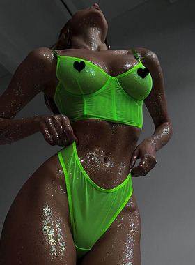 00919性感的文胸套装精美的时尚诱惑简约版型艳丽色内衣套装两件