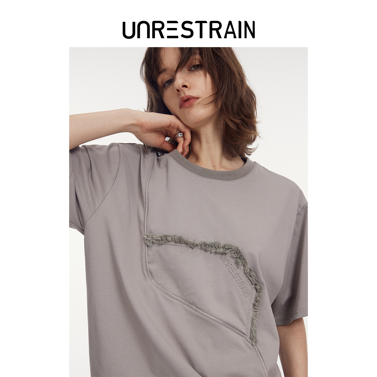 UNR小众品牌舒适短袖T恤男女同款