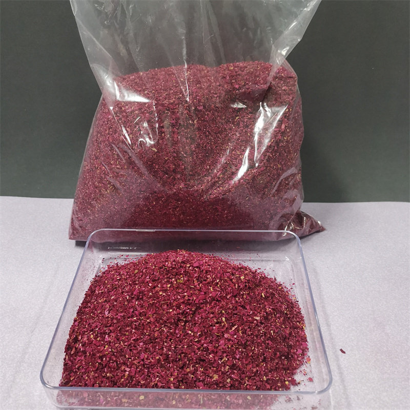 玫瑰花瓣碎末装饰干花瓣写字KTV鸡尾酒食用冰粉花瓣碎阿胶膏摆字