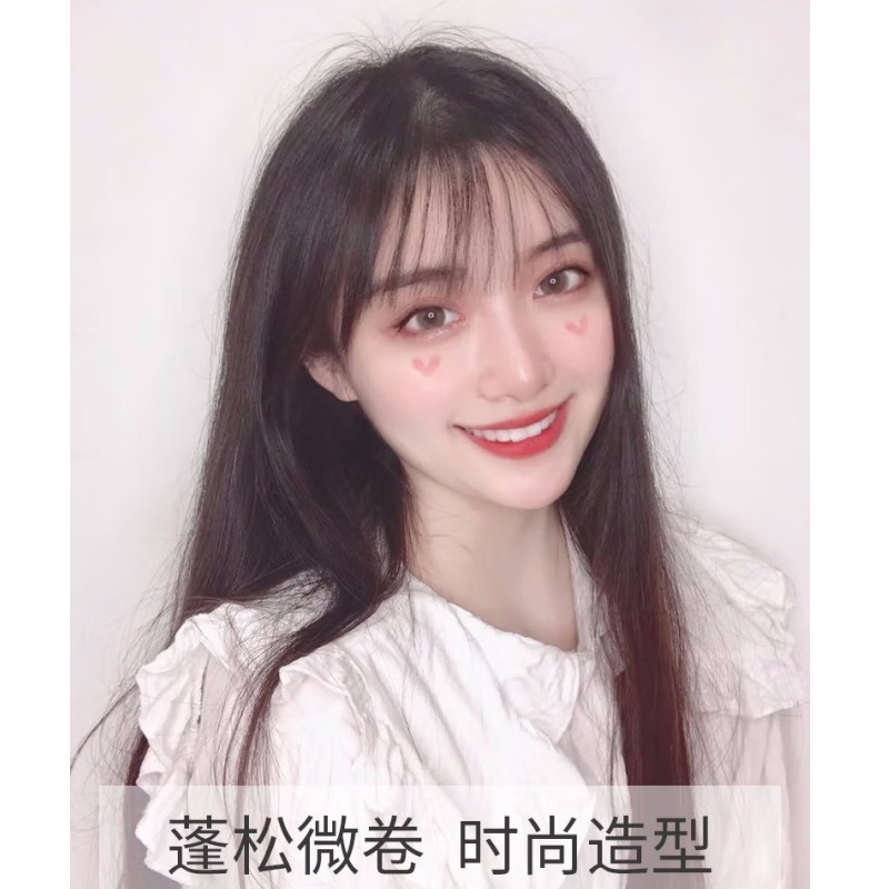 全真人发丝自然隐形无痕长直发