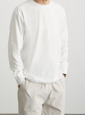 PTSE PTSE 2025AW纯色基础款长袖T恤