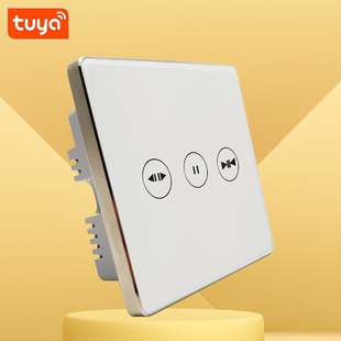 Zigbee遥控器 2路模块开关RF Tuya涂鸦Zigbee wifi智能窗帘面板1