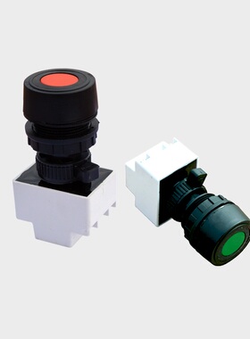 防爆按钮BAD8050/8030防爆控制按钮启动/停止按钮开孔30mm一体式