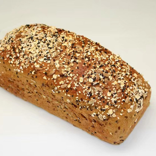 德国多谷物黑麦酸包无油无糖无蛋无奶素食Multigrainryebread250g