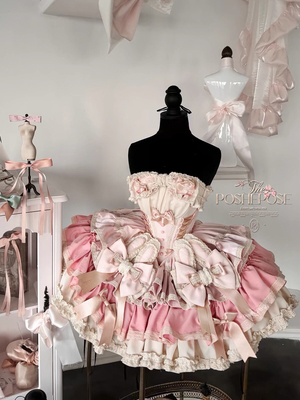 lolita图纸 设计师素材 制版厂家研发 如心lo裙礼服 洛可可风格