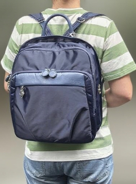 Kanana project 高端日本女士时尚休闲尼龙布百搭双肩背包68721