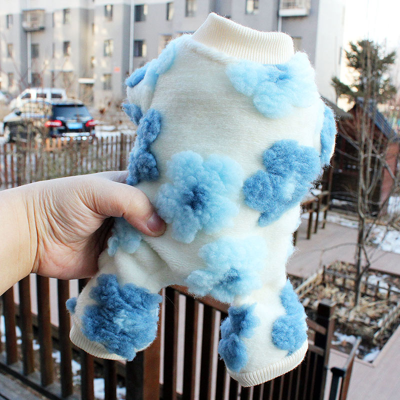 1斤四脚衣超小码加厚羊绒高端宠物狗狗茶杯犬吉娃娃比熊博美衣服