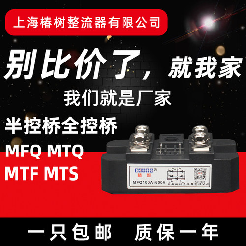 上海单相整流桥模块晶闸管整流管