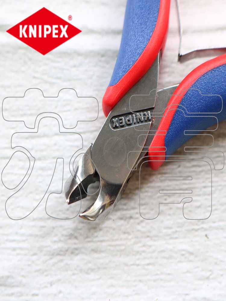 독일 오리지널 수입 KNIPEX 전자 탑 커팅 플라이어 6452115|64 52 115