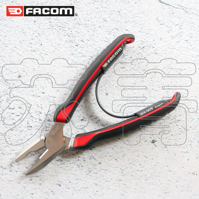 法贡FACOM钢丝钳带复位机构