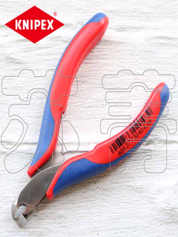 독일 오리지널 수입 KNIPEX 전자 탑 커팅 플라이어 6452115|64 52 115