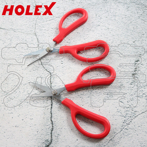 霍夫曼HOLEX纤维剪刀微小锯齿