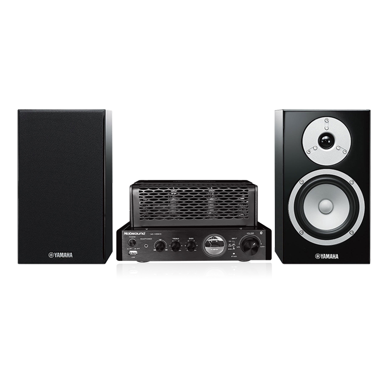 Yamaha/雅马哈NS-BP301 钢琴烤漆高保真hifii 小白盆音响胆机组合