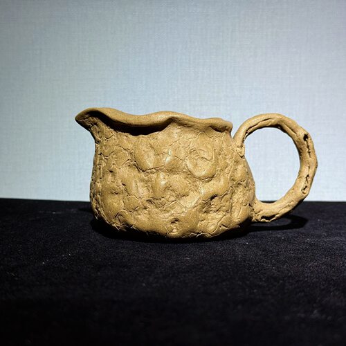供春公道杯家藏老段泥容量200cc谢多莲老师全手工制作