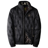 Y9508P2902024高端冬季90%白鸭绒亮面立领羽绒服镂空320，男装羽绒服，钱塘6016-1(原3019)