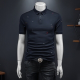 2025年新款短袖POLO衫钱塘3019-PL5122P75假模，男装T恤，钱塘6016-1(原3019)