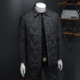 Y983P3302025高端冬季90%白鸭绒翻领暗花羽绒服真模365，男装羽绒服，钱塘6016-1(原3019)