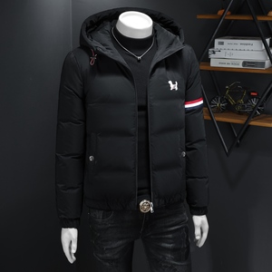 Y9867P3202025年高品质百分之90白鸭绒连帽羽绒服QT3019假模
