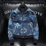 两面穿2026年新款圆领休闲夹克钱塘3019-JK9302P155商标已注册，男装夹克，钱塘6016-1(原3019)