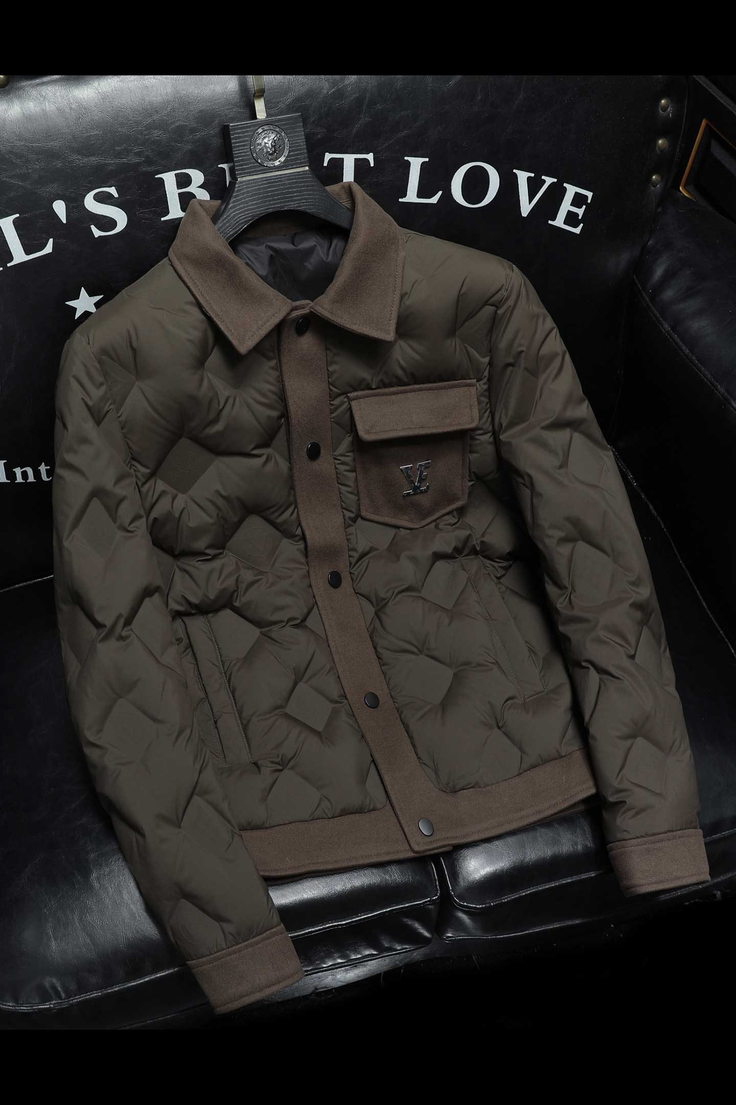 Y8989P3252025高端冬季90%白鸭绒翻领暗花羽绒服沙发375,男装羽绒服,钱塘6016-1(原3019)