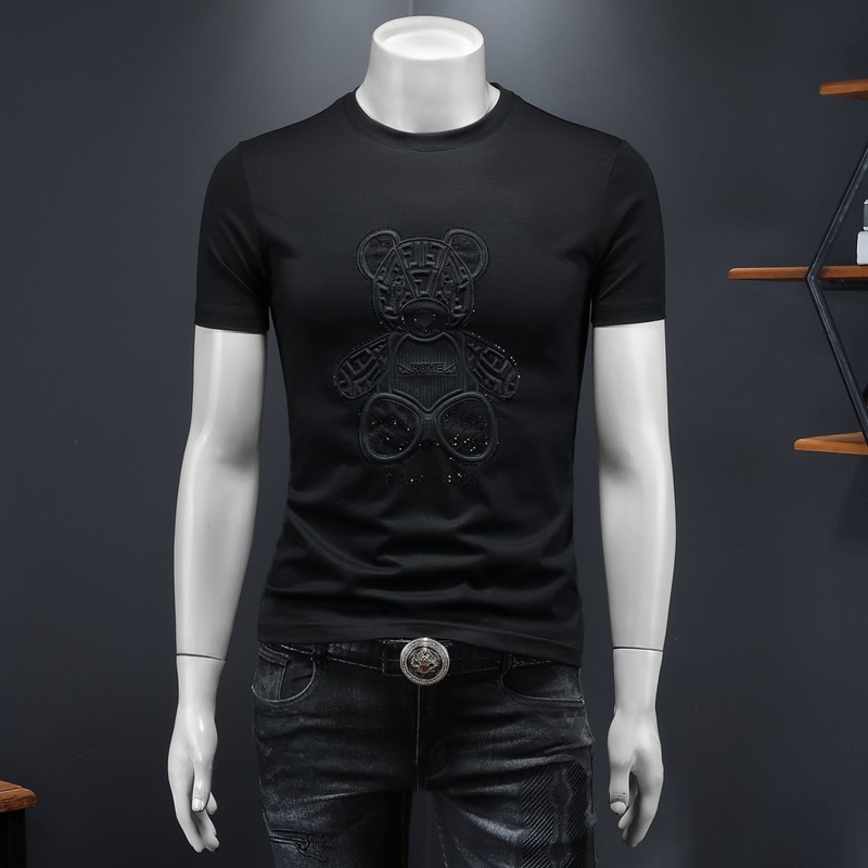 2025年新款短袖T恤钱塘3019TX3005P75假模，男装T恤，钱塘6016-1(原3019)