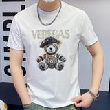 2025年新款短袖T恤钱塘3019TX3008P75真模，男装T恤，钱塘6016-1(原3019)