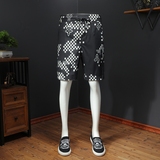 2025年夏季新款休闲短裤钱塘30191270P65假模，男装休闲裤，钱塘6016-1(原3019)