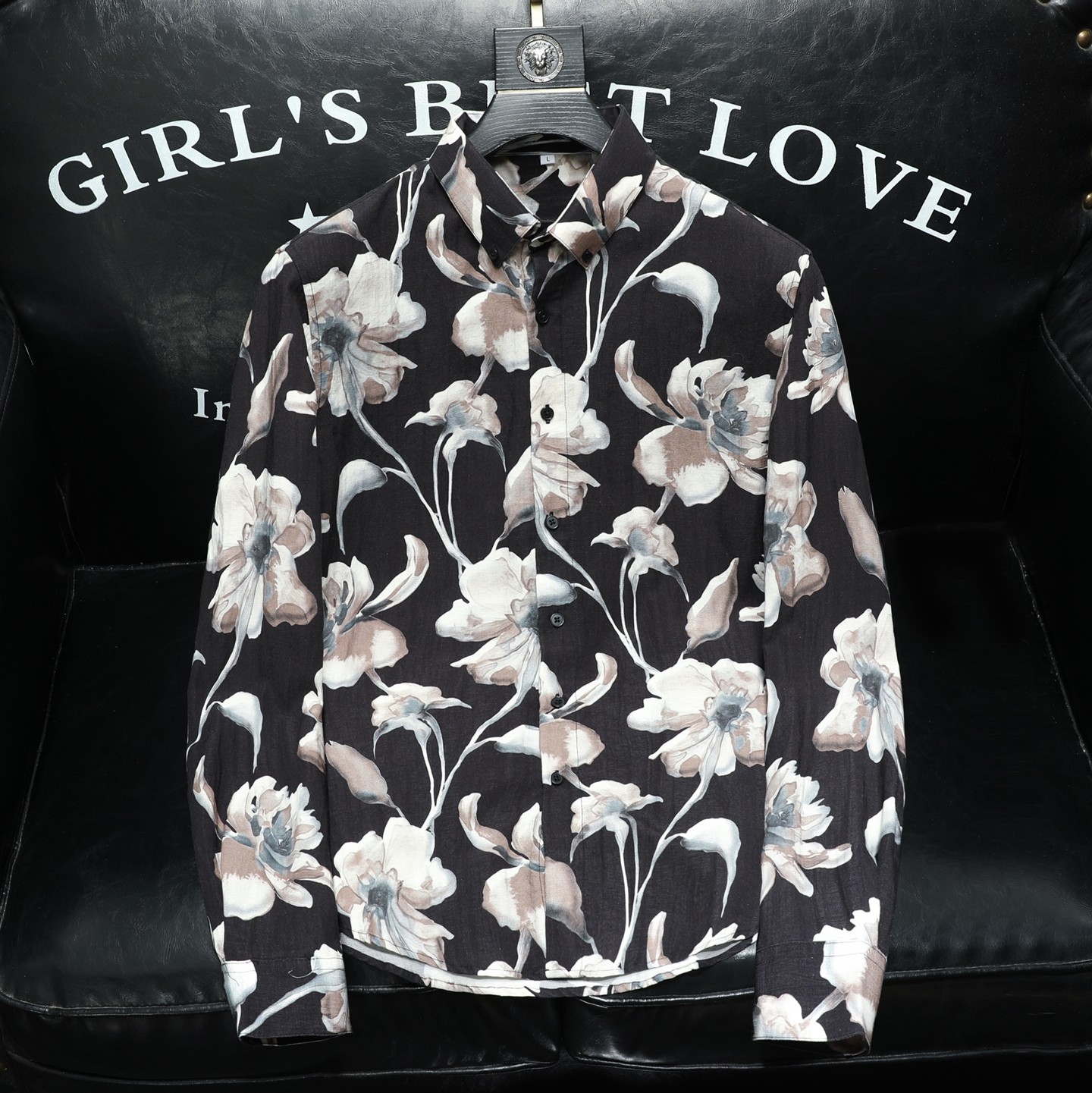 2026年新款长袖衬衫青春大码修身衬衣钱塘30199775P85沙发，男装衬衫，钱塘6016-1(原3019)