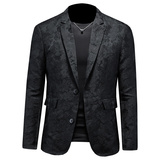 2026年新款男士修身西装大码西服钱塘3019X6726P160镂空，男装西服，钱塘6016-1(原3019)