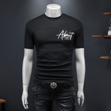 2025年新款微阔短袖T恤钱塘3019TX1163P65假模灰色，男装T恤，钱塘6016-1(原3019)