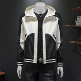 2026年新款连帽休闲夹克钱塘3019-JK9295P155假模，男装夹克，钱塘6016-1(原3019)