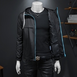 2026年新款连帽休闲夹克钱塘3019-JK9292P140假模，男装夹克，钱塘6016-1(原3019)