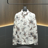 2026年新款长袖衬衫青春大码修身衬衣钱塘30199775P85沙发，男装衬衫，钱塘6016-1(原3019)