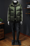 Y9565P3602026冬季90%白鸭绒立领加厚阔版羽绒服镂空395，男装羽绒服，钱塘6016-1(原3019)