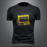 2025年新款短袖T恤钱塘3019TX3009P75镂空，男装T恤，钱塘6016-1(原3019)