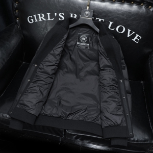 Y6801P3452025高端冬季90%白鸭绒针织领提花羽绒服沙发395