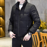 Y9560P3302024高端冬季90%白鸭绒提花立领羽绒服真模385，男装羽绒服，钱塘6016-1(原3019)
