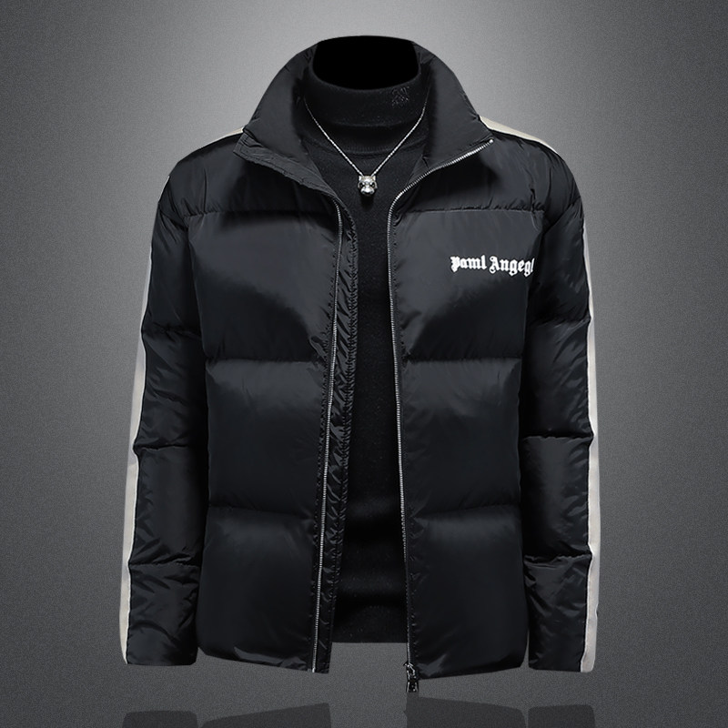 Y9565P3602026冬季90%白鸭绒立领加厚阔版羽绒服镂空395，男装羽绒服，钱塘6016-1(原3019)