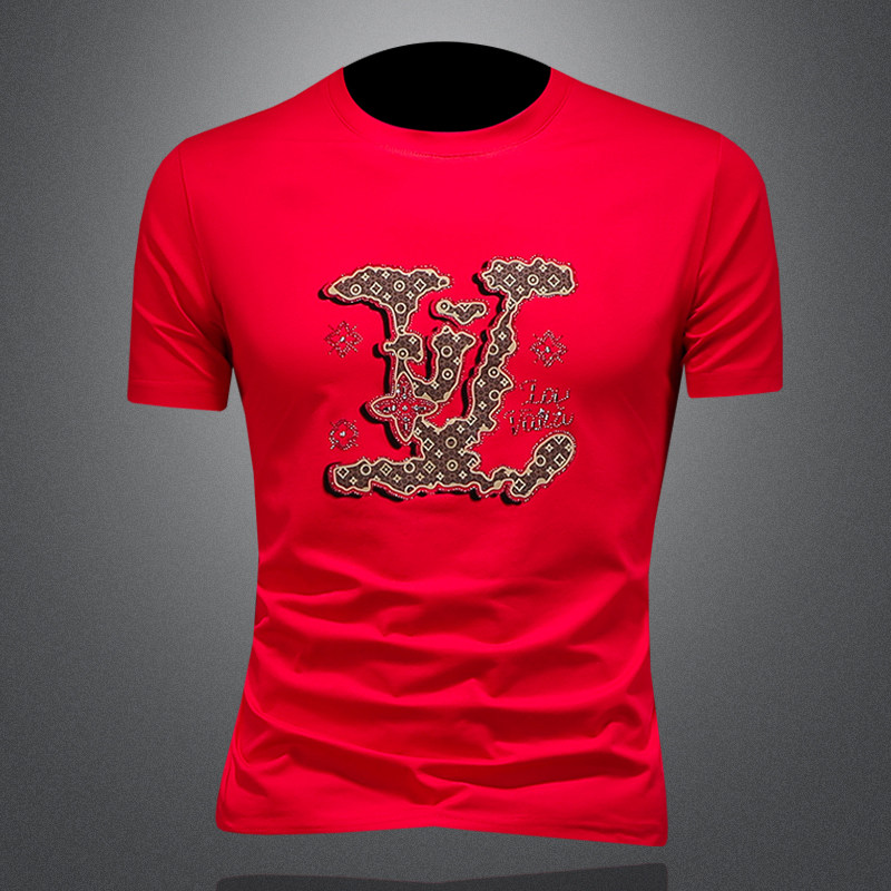 2026年新款短袖T恤钱塘3019TX3102P68镂空，男装T恤，钱塘6016-1(原3019)