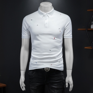 2025年新款短袖POLO衫 钱塘3019-PL5122 P75 假模，男装T恤，钱塘6016-1(原3019)