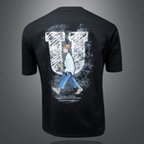 2025年新款微阔短袖T恤钱塘3019TX83027P65镂空，男装T恤，钱塘6016-1(原3019)