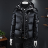 Y9571P3302024高端冬季90%白鸭绒亮面连帽羽绒服假模365，男装羽绒服，钱塘6016-1(原3019)