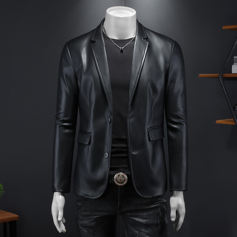 2026年新款男士修身PU西装大码西服钱塘3019X6728P160假模，男装西服，钱塘6016-1(原3019)