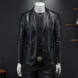 2026年新款男士修身PU西装大码西服钱塘3019X6728P160假模，男装西服，钱塘6016-1(原3019)
