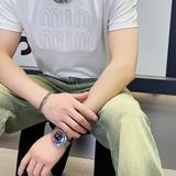 商标已注册2025年新款短袖T恤钱塘3019TX3011P70真模，男装T恤，钱塘6016-1(原3019)